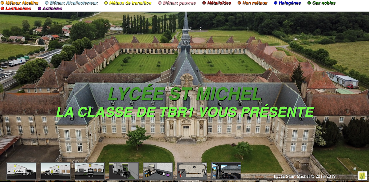 LYCÉE SAINT MICHEL CONCOURS MENDELEIEV 2018 2019 Ensemble